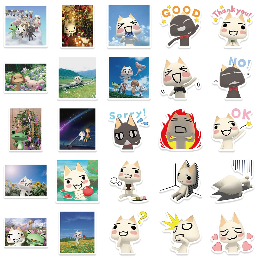 Rynx | Inoue Cat Sticker Set