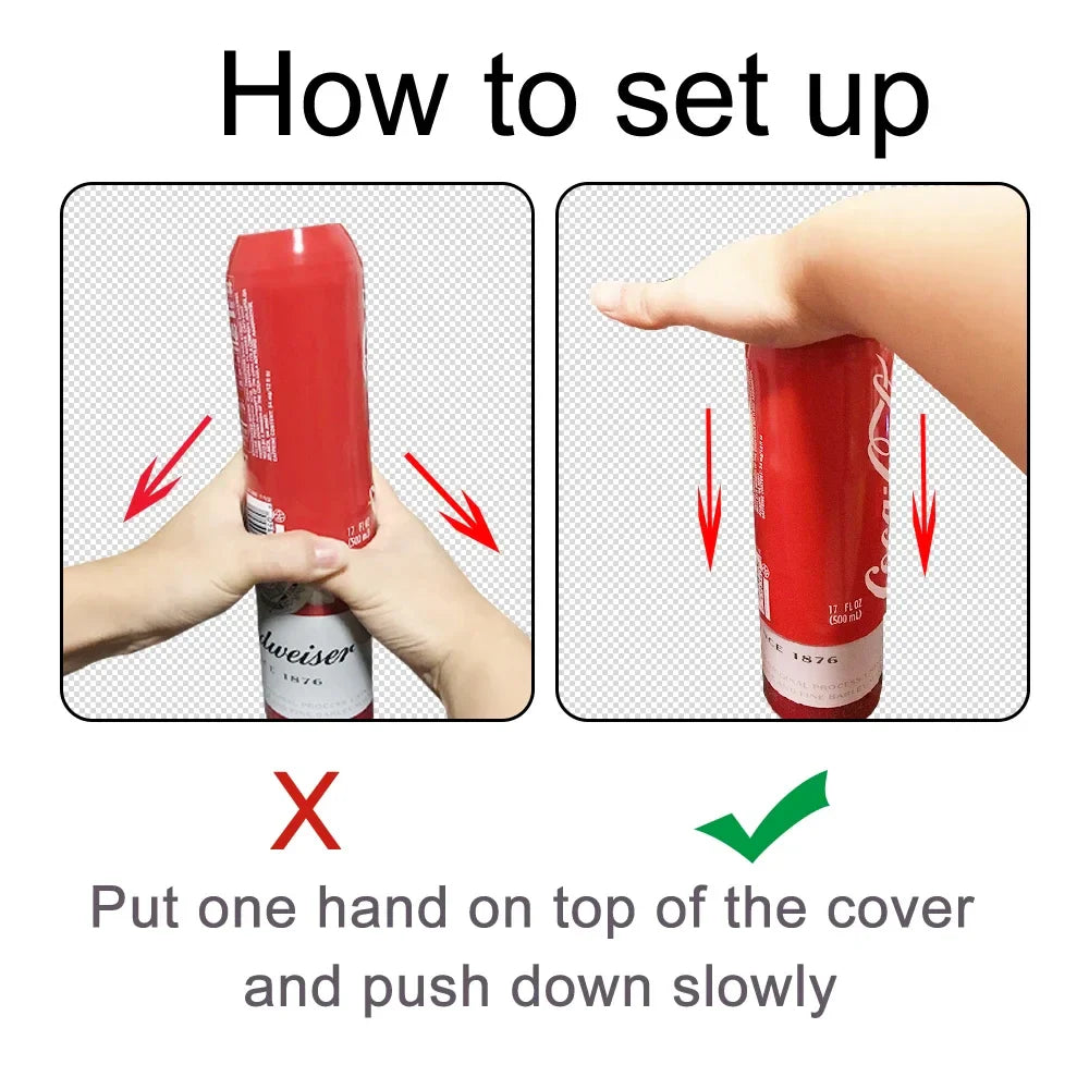 Rynx | Silicone Beer Can Cover: Hide-a-Beer Bottle Sleeve for 330ml to 500ml Cans - Perfect for Golf, Basketball, Park, and Beach