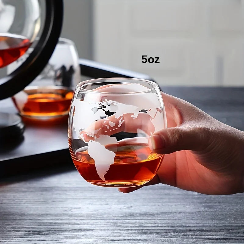 Rynx | Creative Globe Decanter Set