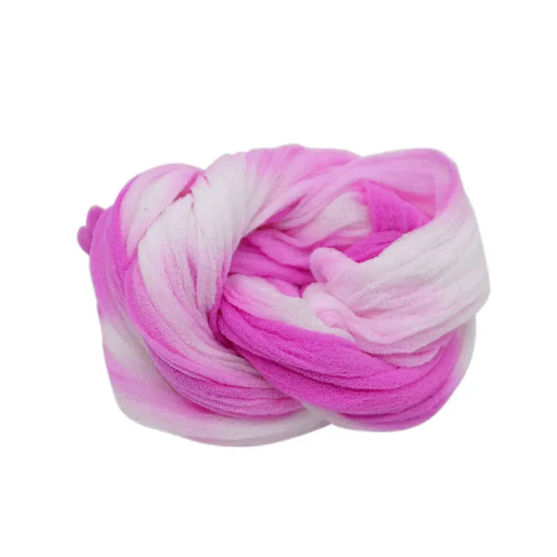 Rynx 5PCS Multicolor Nylon Stocking Round Flower Material Stretchable Stocking Material Accessories Handmade Wedding Home DIY Flower Crafts