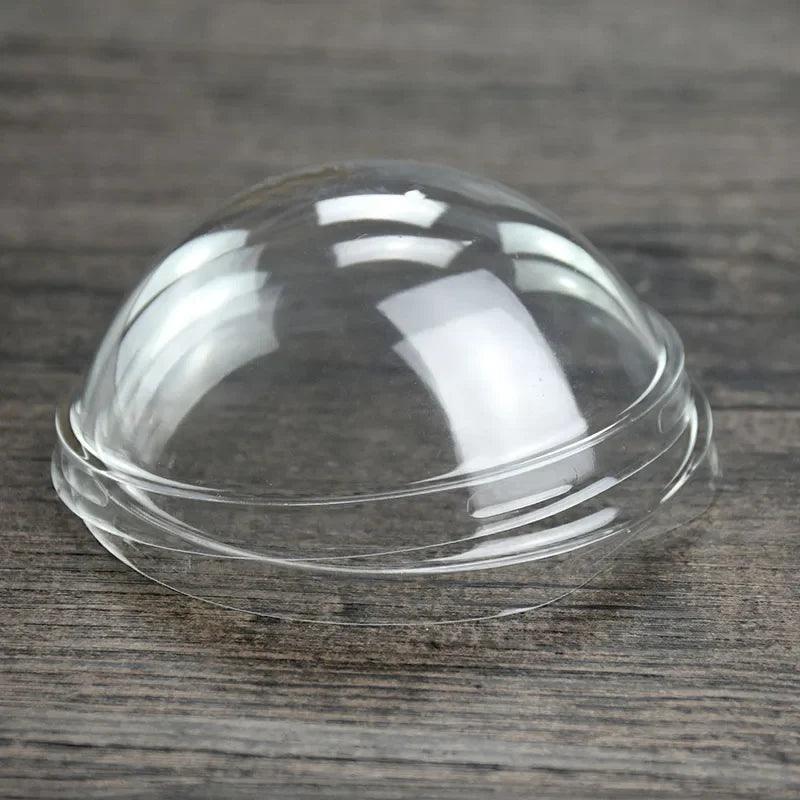 Rynx | Elegant clear dessert cup collection with lids and spoons - Perfect for ice cream, yogurt, and mousse