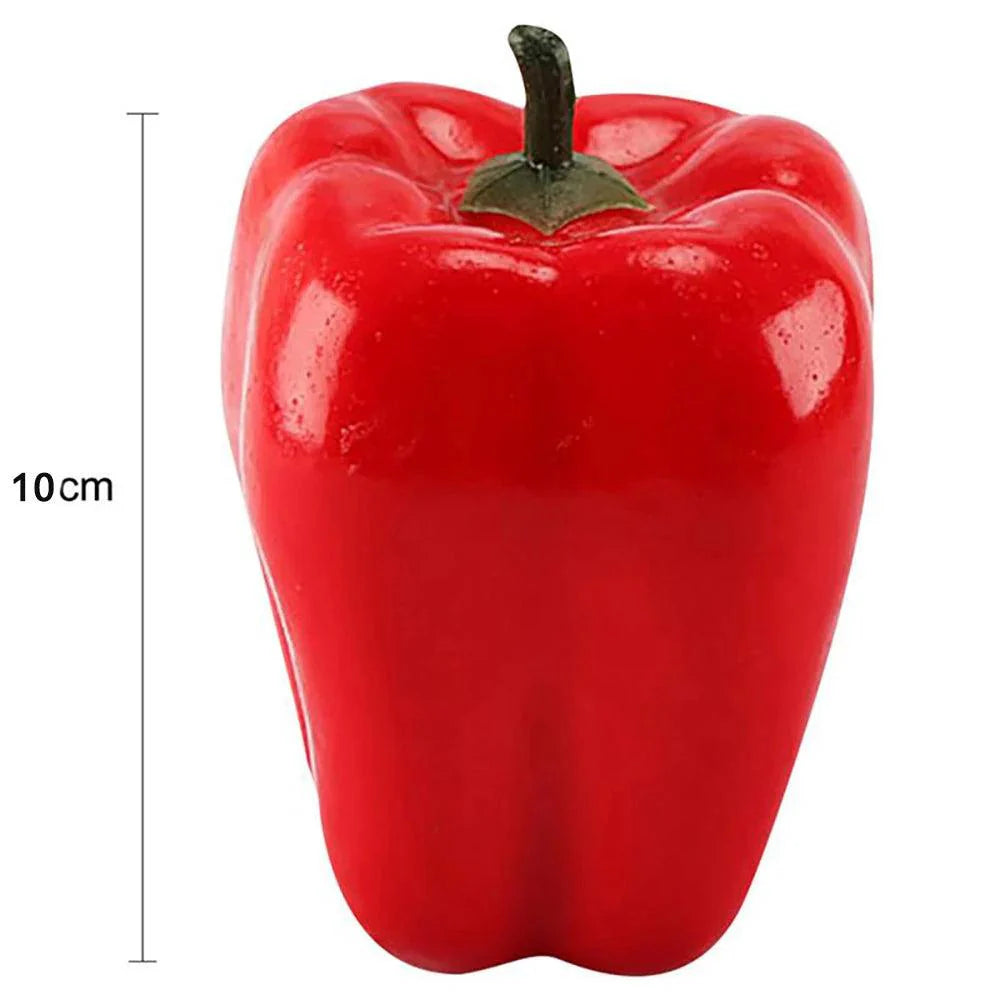 Rynx | Lifelike Decorative Foam Chili Pepper - Perfect for Home Aesthetics and Photography Props
