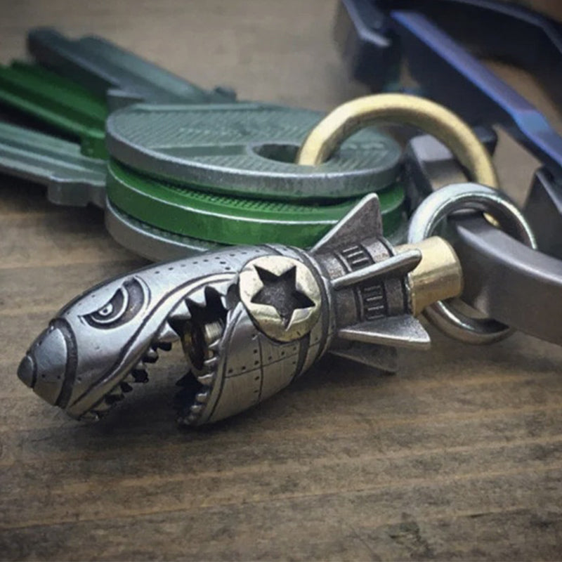 Rynx | Shark Rocket Bomb Keychain