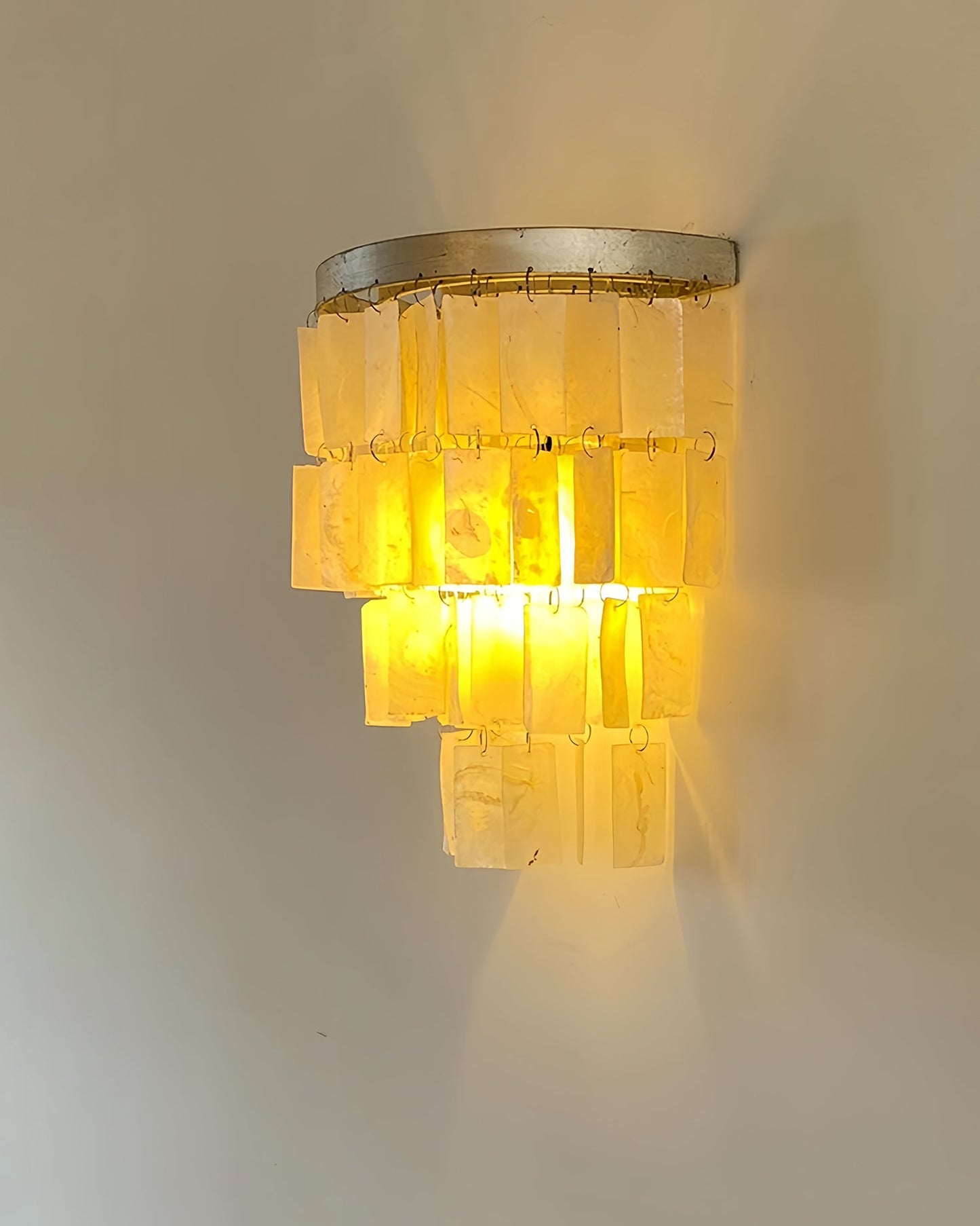 Rynx | Shell Tiered Wall Lamp