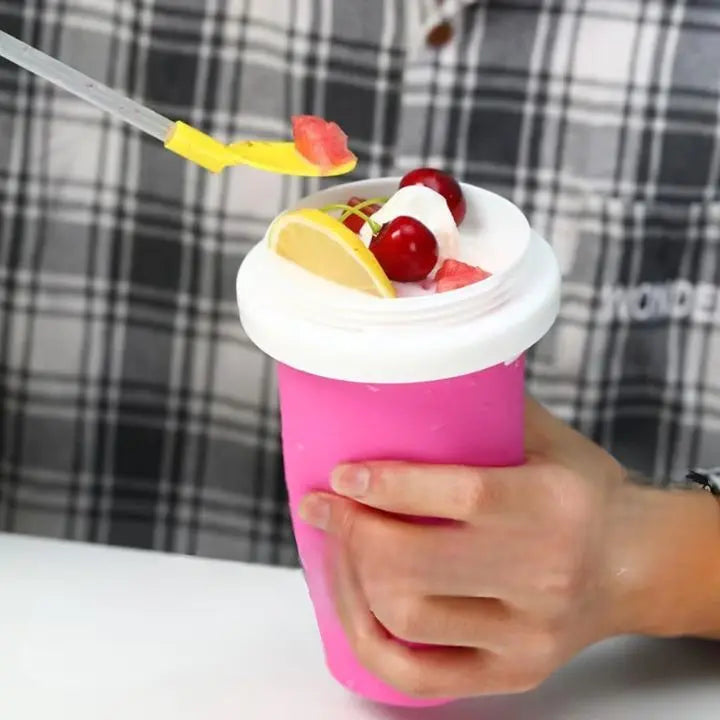Rynx | Slushy Cup to Squeeze – For Ice Drinks in Minutes