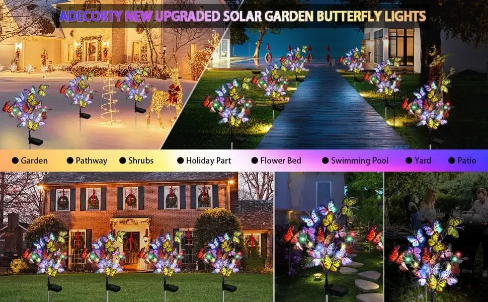 Rynx | Solar Garden Light Butterfly – Weatherproof & Mood Lighting