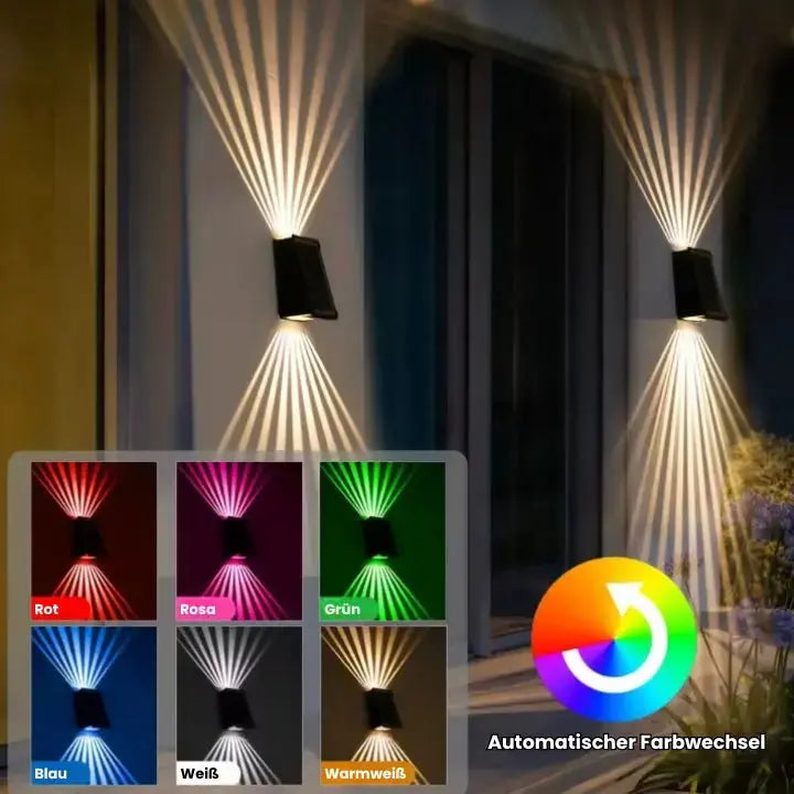 Rynx | Solar light with color play – For stylish evenings in the garden