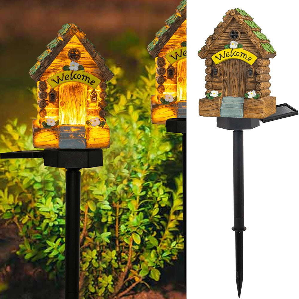 Rynx | Solar-powered LED Fairy House Stake Light
