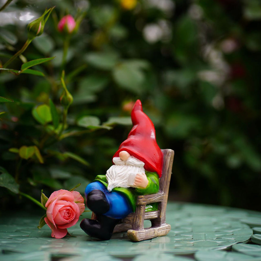 Rynx | Solar Powered LED Garden Gnome Statue