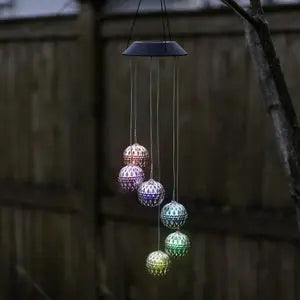 Rynx | Solar-powered LED Wind Chime