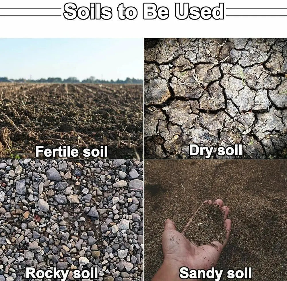 Rynx | Spiral Garden Drill – Fast Planting Hole with Any Drill