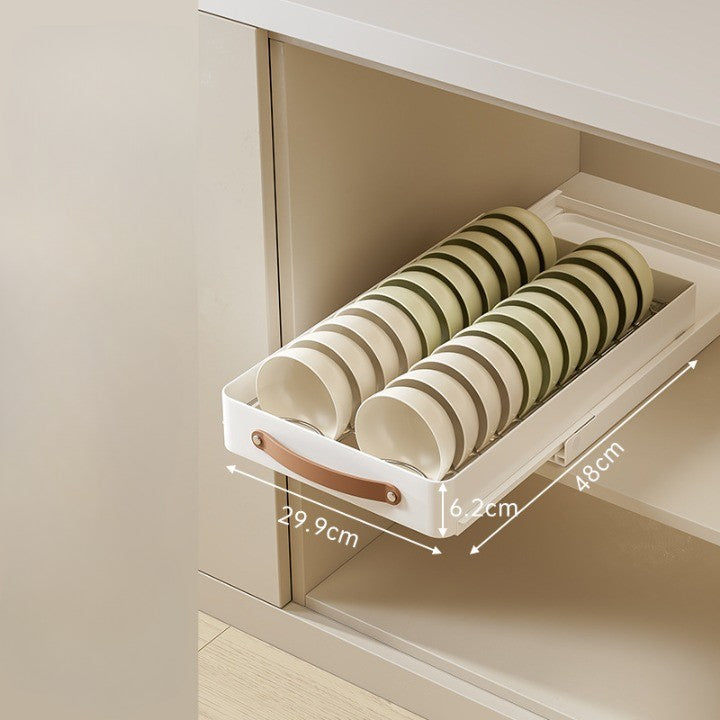 Rynx | Stainless Steel Pull-Out Storage Kitchen Organizer Tray