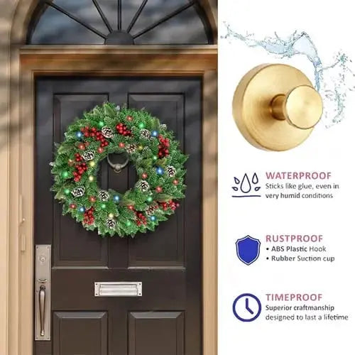 Rynx | Strong Suction Cup Christmas Hook