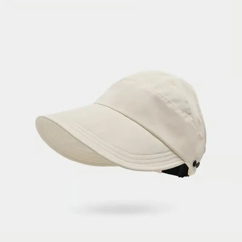 Rynx | Beach hat with wide brim – Airy, foldable, sun safe Beige