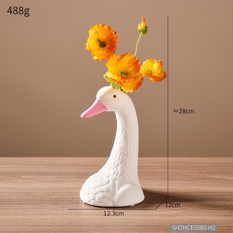 Rynx | Swan Head Vase