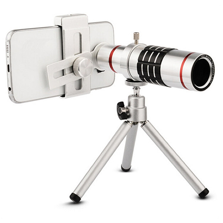 Rynx | Outdoor Telescope Mobile Phone Accessories Shooting Telephoto Lens with Universal Metal Clip( 18X)
