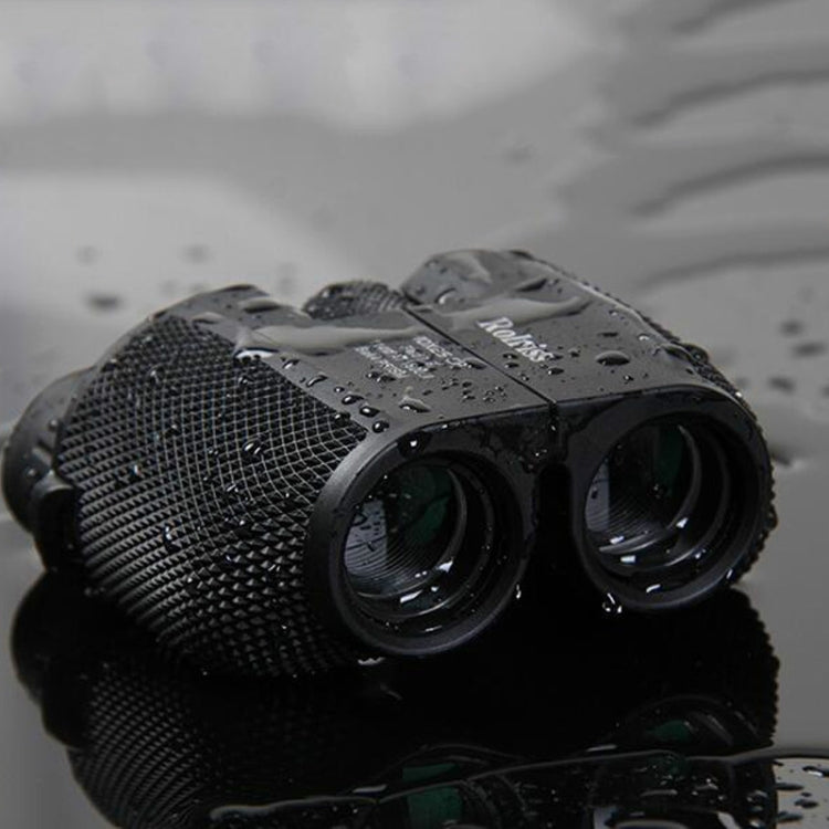 Rynx | ROLISS 10X25 Outdoor Sports Portable Waterproof Pocket Binocular High Power Telescope(Black)