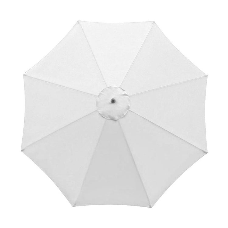 Rynx | Polyester Parasol Replacement Cloth Round Garden Umbrella Cover, Size: Diameter 3m 8 Ribs(Khaki)