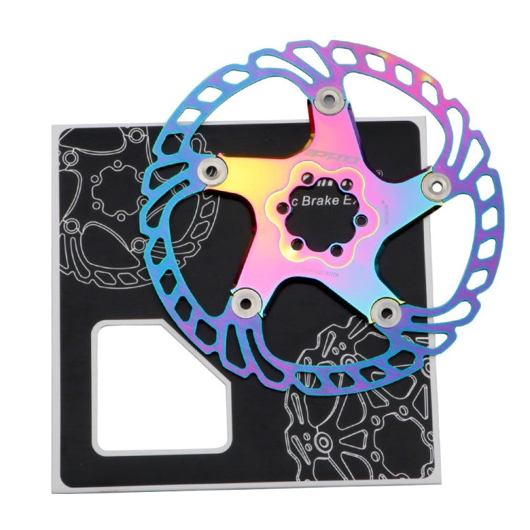 Rynx | IIIPRO Floating Disc Road Mountain Bike Six Nail Disc Brake Disc, Size:203mm(Colorful)