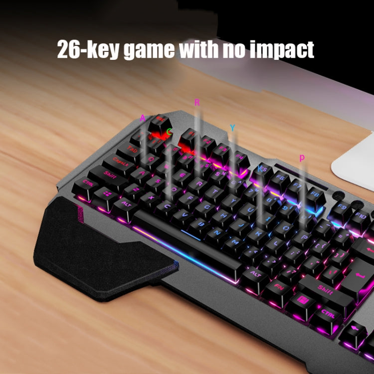 Rynx | K680 RGB Rechargeable Gaming Wireless Keyboard and Mouse Set (Black)