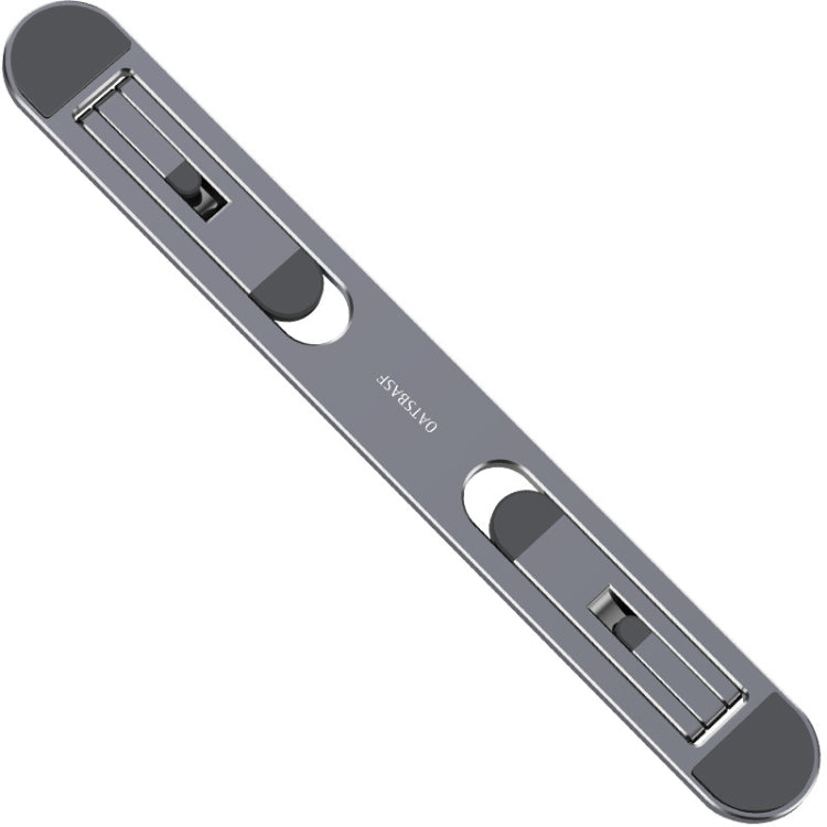 Rynx | Oatsbasf Portable Storage Foldable Laptop Stand Height Adjustable Fan Heater (Gray)