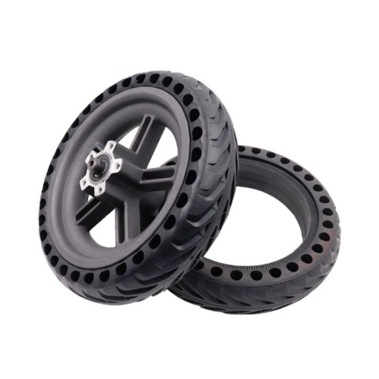 Rynx | 8.5 inch For Xiaomi Mijia M365 Electric Scooter Accessories Wheel Boss Wheel Tire Integrated 5 Hole Honeycomb Solid Wheel Tire(Wheel Tire + Wheel Frame)(Wheel Tire + Wheel Frame)