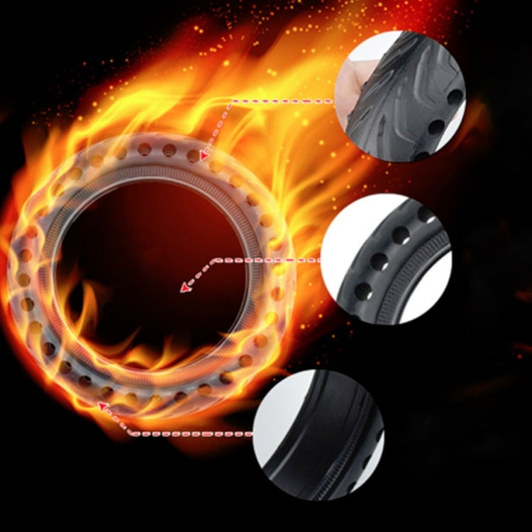 Rynx | 8.5 inch For Xiaomi Mijia M365 Electric Scooter Accessories Wheel Boss Wheel Tire Integrated 5 Hole Honeycomb Solid Wheel Tire(Wheel Tire + Wheel Frame)(Wheel Tire + Wheel Frame)