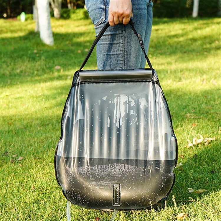 Rynx | Outdoor Bathing Bag Self-driving Camping Solar Hot Water Bottle 20L Water Storage Bag(Army Green)