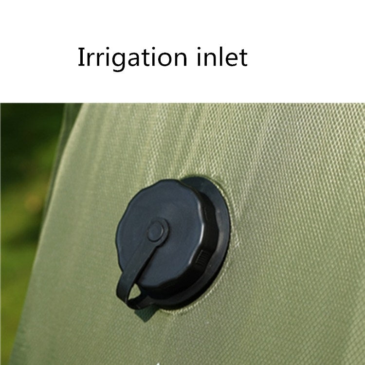 Rynx | Outdoor Bathing Bag Self-driving Camping Solar Hot Water Bottle 20L Water Storage Bag(Army Green)