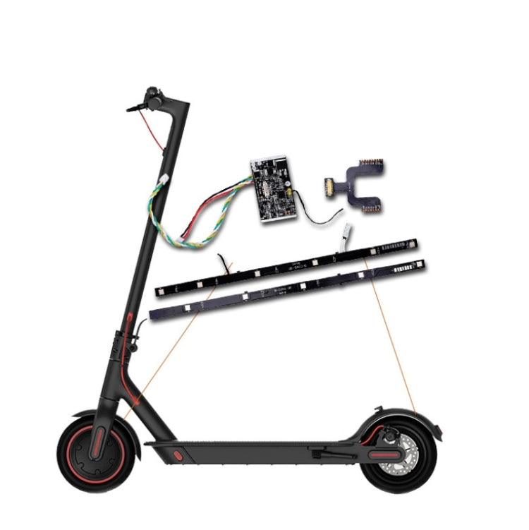 Rynx | 3 in 1 For Xiaomi Mijia M365 Scooter Battery Control Main Board + Soft Board + Side Strip Set
