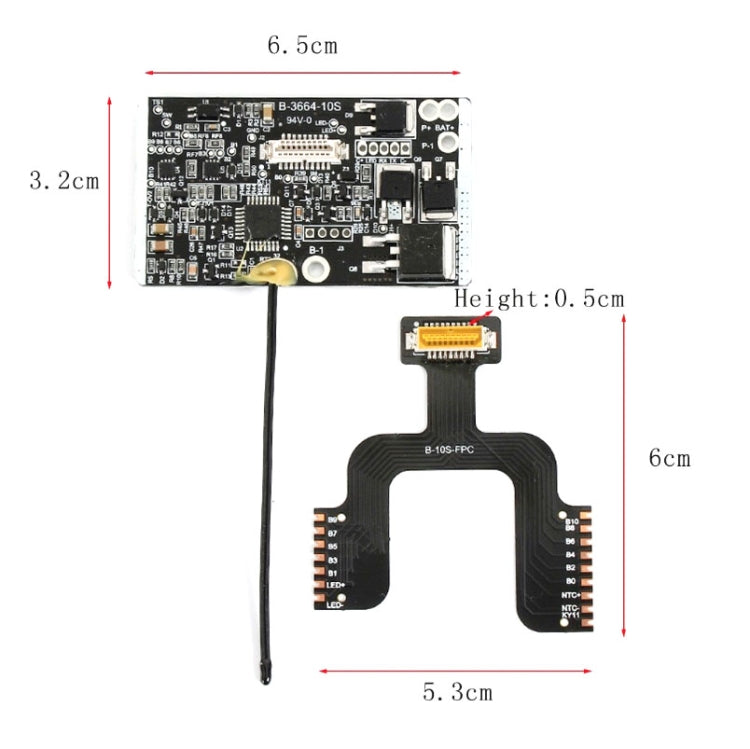 Rynx | 3 in 1 For Xiaomi Mijia M365 Scooter Battery Control Main Board + Soft Board + Side Strip Set