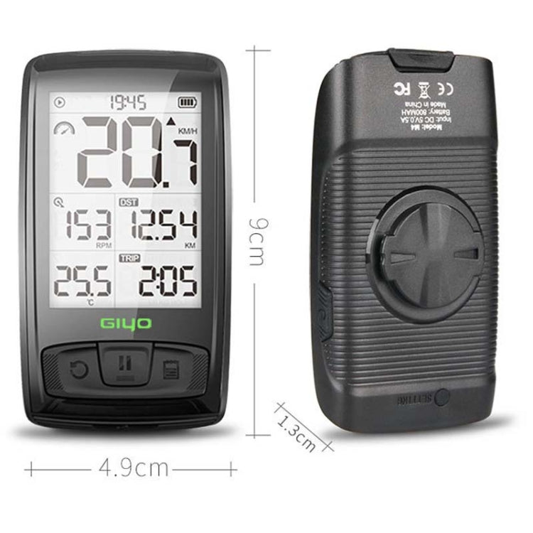 Rynx | GIYO M4 Bicycle Computer Bluetooth Wireless Road Bike Speedometer Odometer