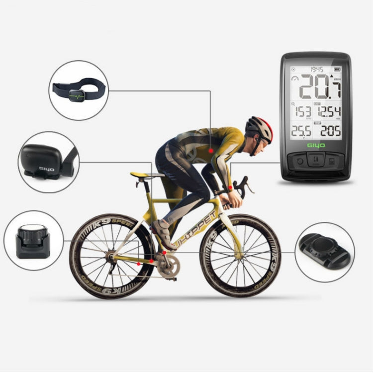 Rynx | GIYO M4 Bicycle Computer Bluetooth Wireless Road Bike Speedometer Odometer