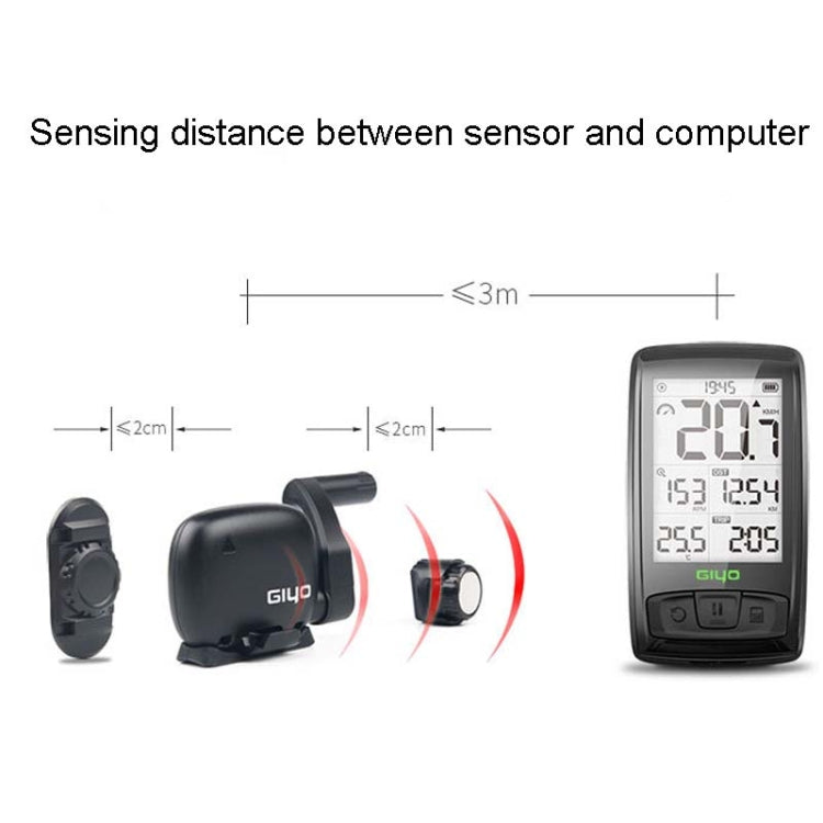 Rynx | GIYO M4 Bicycle Computer Bluetooth Wireless Road Bike Speedometer Odometer