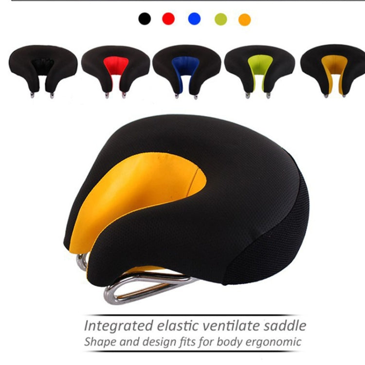 Rynx | Noseless Bicycle Saddle Mountain Bike Thickened Soft Cushion(Red)