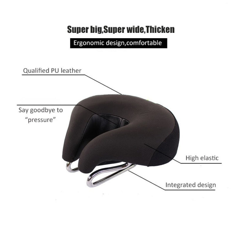 Rynx | Noseless Bicycle Saddle Mountain Bike Thickened Soft Cushion(Yellow)