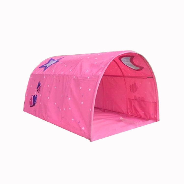 Rynx | Children Home Bed Crawl Tunnel Game House Tent, Style:Pink