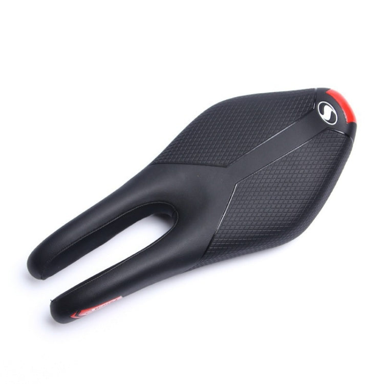 Rynx | STARBK Mountain Bike Saddle Seat Cushion Road Bike Bicycle Seat(Black Red)