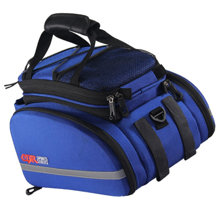 Rynx | CBR Bike Hard Shell Shelf Bag Travel Bag Bicycle Hard Shell Shoulder Bag(Blue)