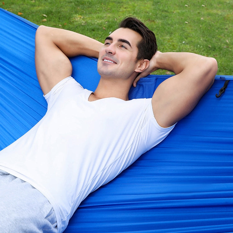 Rynx | Anti-Rollover Automatic Quick-Opening Mosquito Net Hammock Outdoor Camping Double Anti-Mosquito Hammock, Size: 290x140cm(Yellow Black)