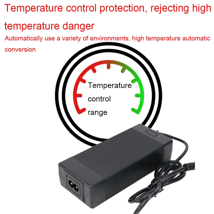 Rynx | 84W 42V/2A Electric Vehicle Smart Temperature Control Heat Dissipation Charger, Spec: 3-core(EU Plug)