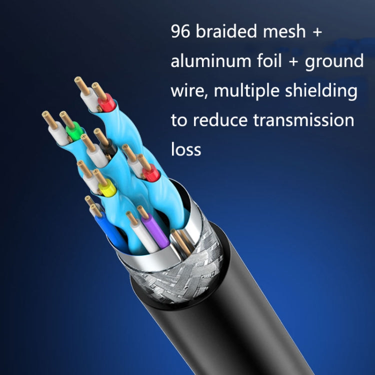 Rynx | Jasoz HDMI High Definition Projector Computer Video Cable Oxygen-Free Copper Core, Cable Length: 12m