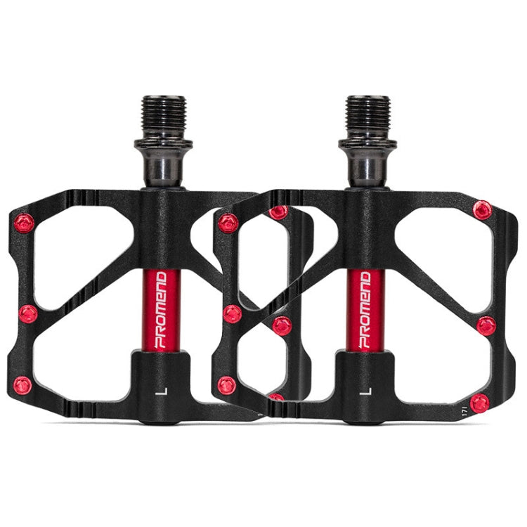 Rynx | 1 Pair PROMEND Mountain Bike Road Bike Bicycle Aluminum Pedals(PD-R87 Black)