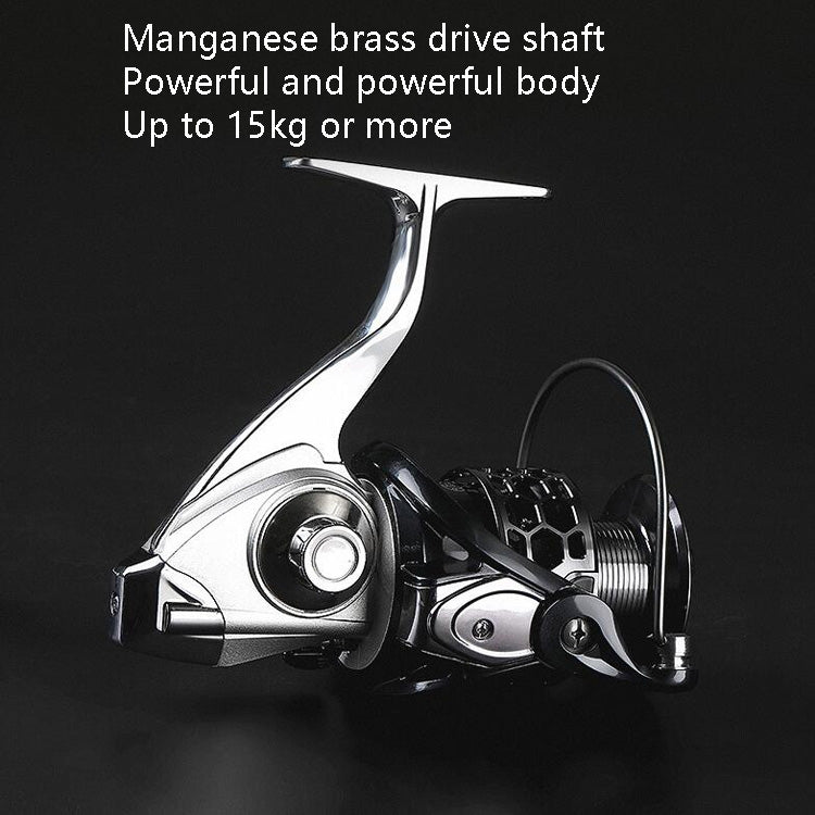 Rynx | 13-Axis Anti-Seawater Fishing Wheel Full Metal Spinning Wheel Iron Board Ship Fishing Wheel, Specification: 3000 Type