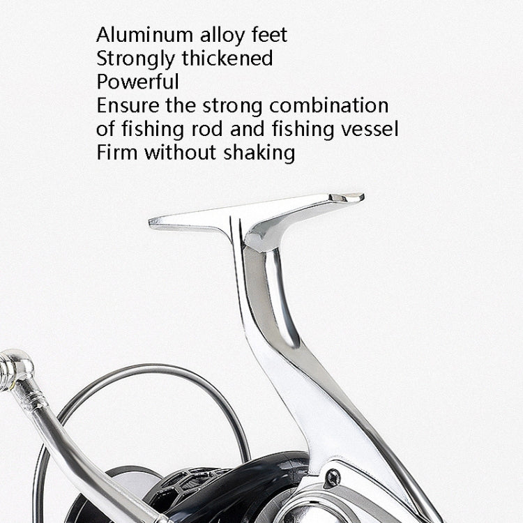 Rynx | 13-Axis Anti-Seawater Fishing Wheel Full Metal Spinning Wheel Iron Board Ship Fishing Wheel, Specification: 3000 Type