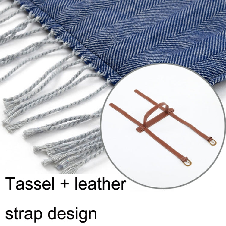 Rynx | FWP Waterproof Thick Tassel Picnic Mat, Size: 200x150cm(Coffee)
