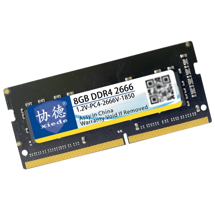 Rynx | XIEDE X064 DDR4 NB 2666 Full Compatibility Notebook RAMs, Memory Capacity: 8GB