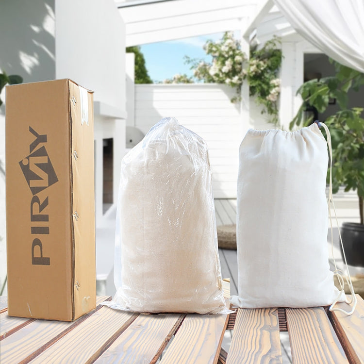 Rynx | 200x150cm Double Outdoor Camping Tassel Canvas Hammock with Stick(Pink Stripes)