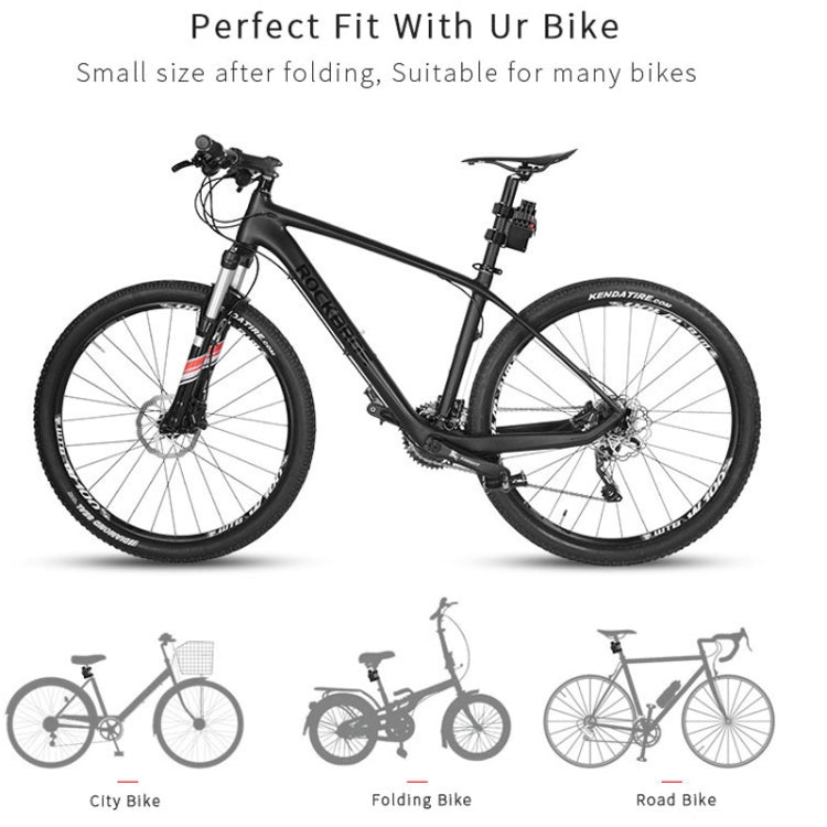 Rynx | PAW Foldable Bike Lock Anti-theft Bicycle Lock Heavy Duty Chain Cable Padlock(Black)