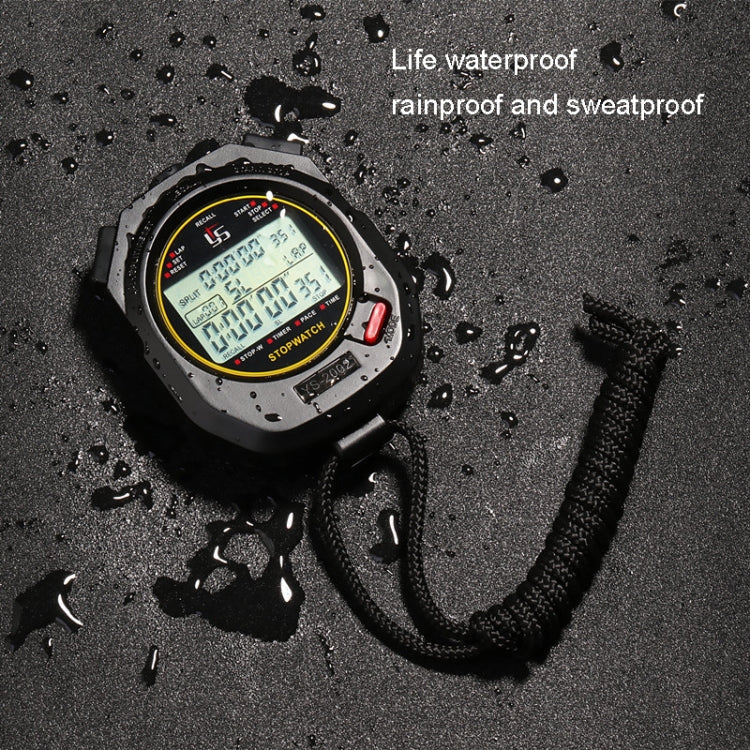 Rynx | YS Millisecond Stopwatch Timer Running Training Referee Stopwatch, Style: YS2002 200 Memory